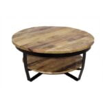 Mangohouten salontafel 2 bladen