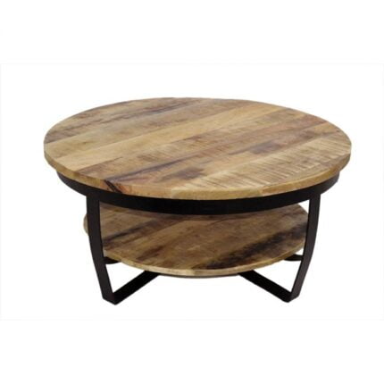 Mangohouten salontafel 2 bladen