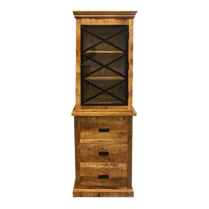 buffetkast van mangohout 65cm