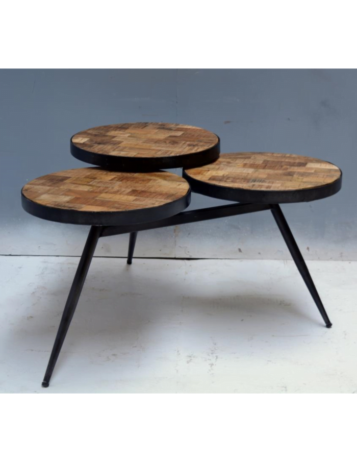 koffietafel van mangohout