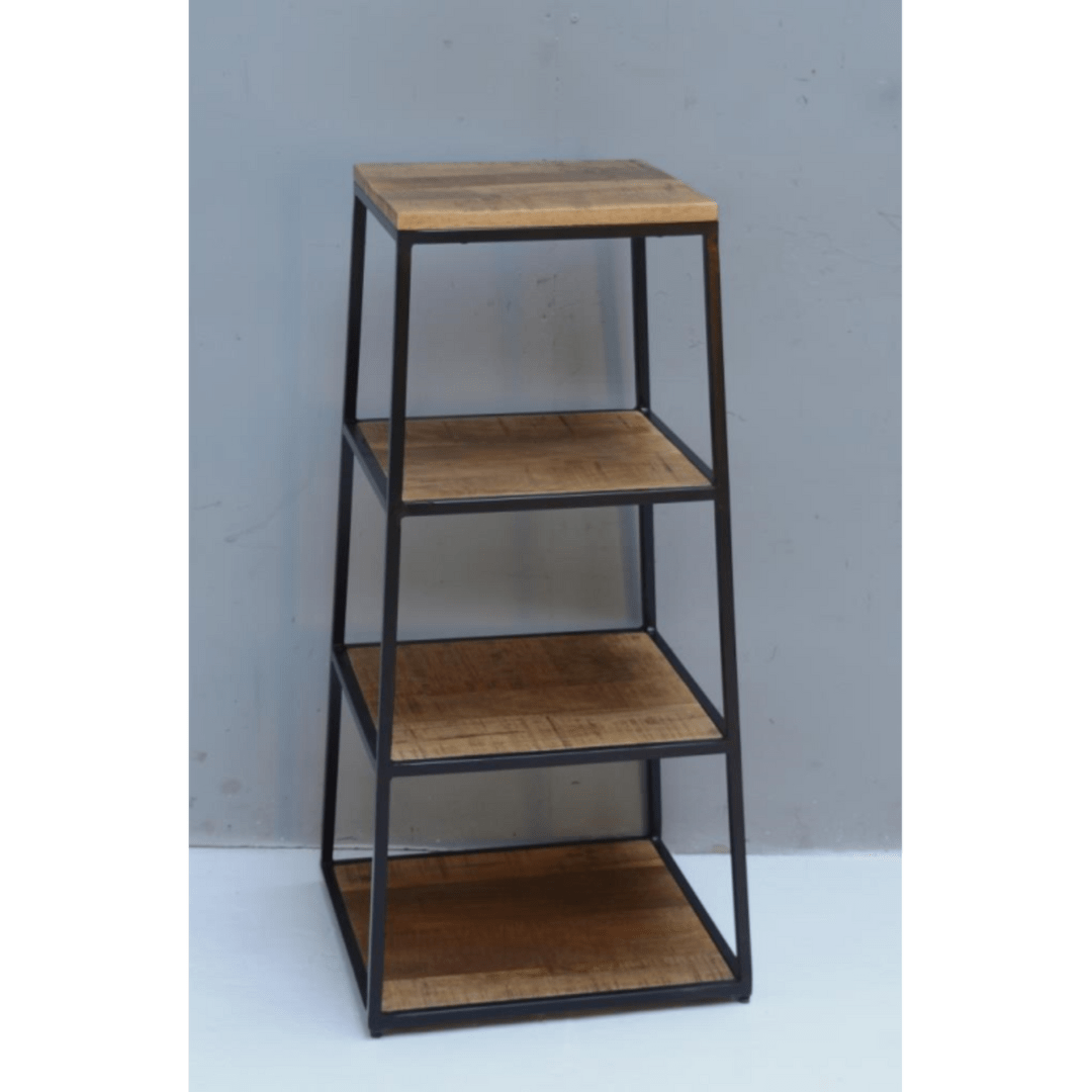 Mango houten meubels 3 BOEKENKAST MANGOHOUT 1