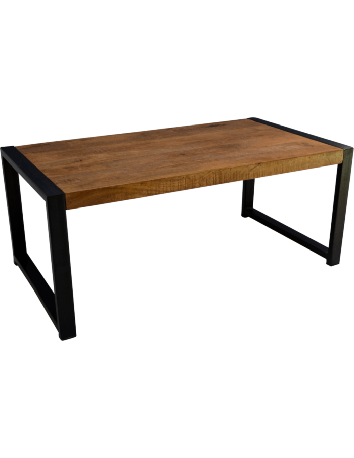 Lange koffietafel mangohout