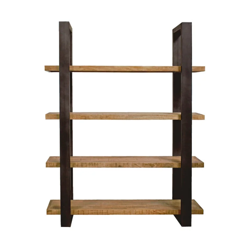 boekenkast 120 mangohout