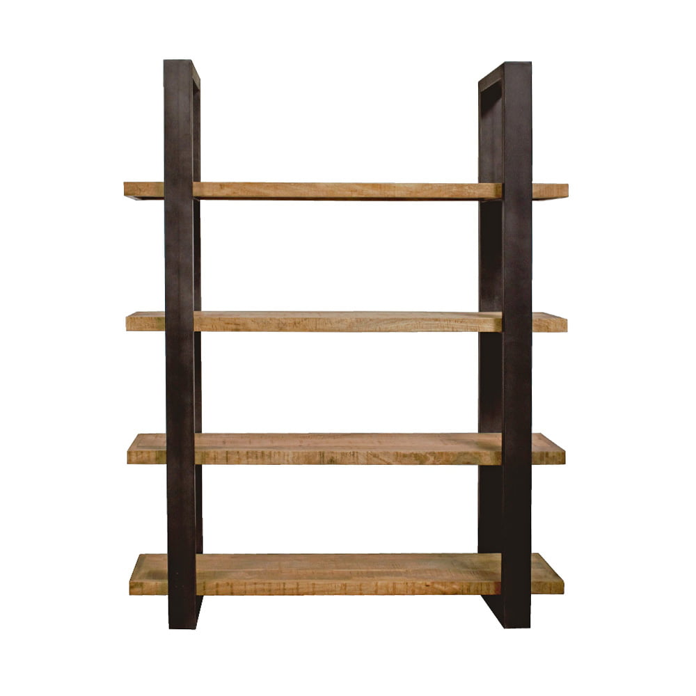 Mango houten meubels 5 boekenkast 120 mangohout