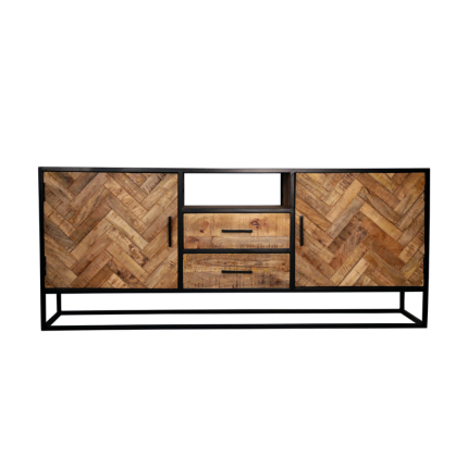 DRESSOIR MIKE MANGOHOUT VISGRAAT 180CM