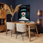 Eettafel FSOM rechthoek mangohout 180/200/240cm