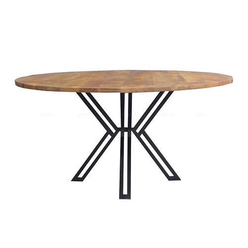 EETTAFEL ROND BEJY MANGOHOUT 120130140150CM