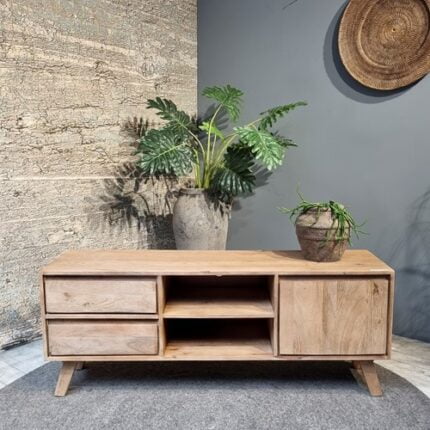 bibi 1 door 2 drawer tv cabinet 150