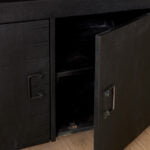 Dressoir FSBO zwart mangohout 175cm c