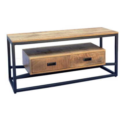 TV MEUBEL BELE MANGOHOUT 2 LADES 110CM