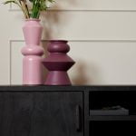 Tv meubel FSOM zwart mangohout 120cm c
