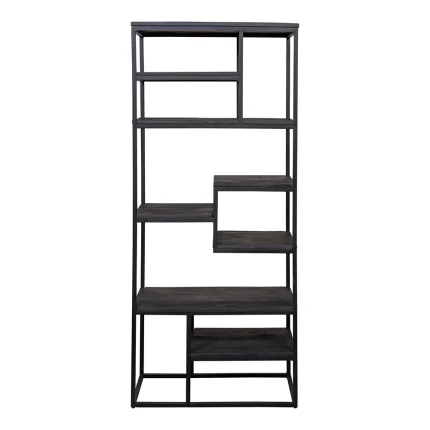 Vakkenkast MIBO 80cm zwart v