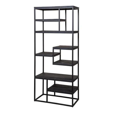 Vakkenkast MIBO 80cm zwart z