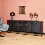 FSDE zwart dressoir 210
