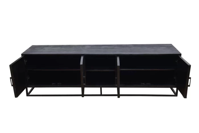 MISA tv meubel 200 zwart open