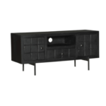 TV meubel FSBR zwart mangohout 120cm z