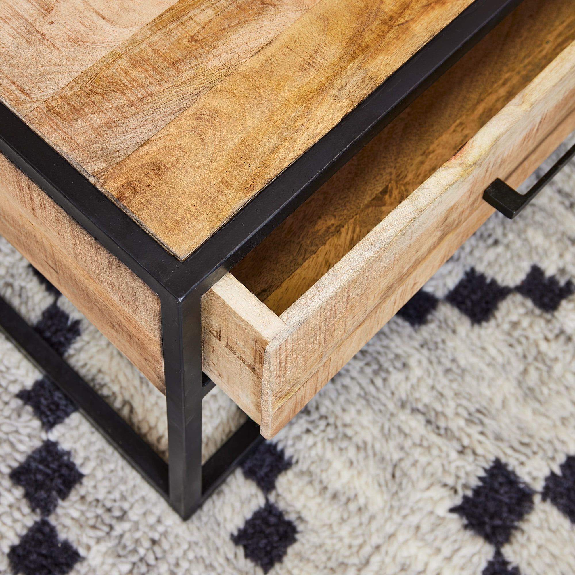 Salontafel FSDE mangohout 130cm c