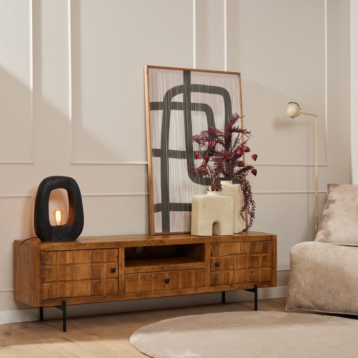 Tv meubel FSBR mangohout 180cm