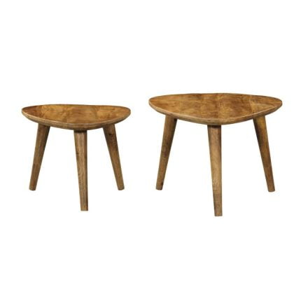 Wijnkast FSNE zwart mangohout 55cm los