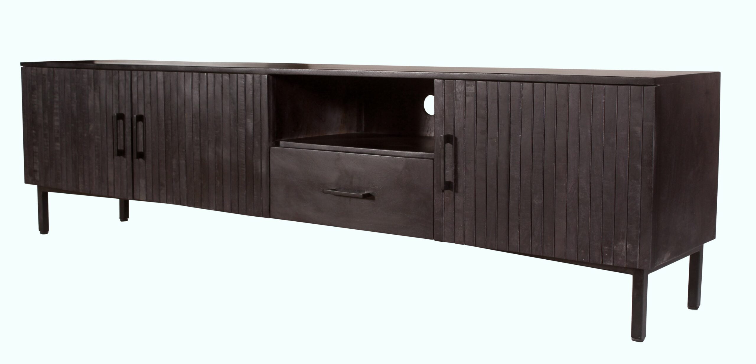 Mango houten meubels 4 tv meubel zwart 210 BLNA .jpeg 2