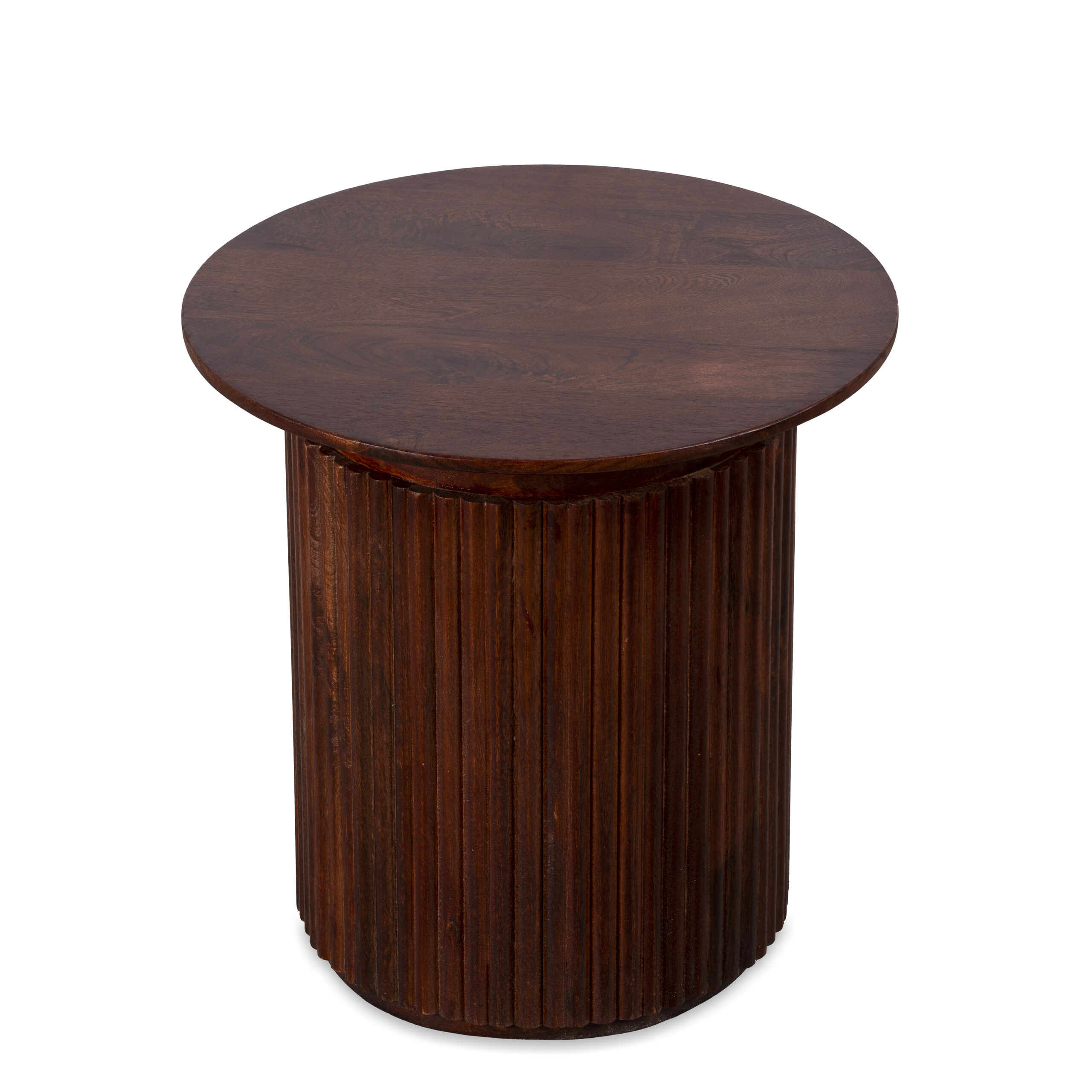 Bijzettafel Fulskor bruin mangohout EB610BR top scaled 1
