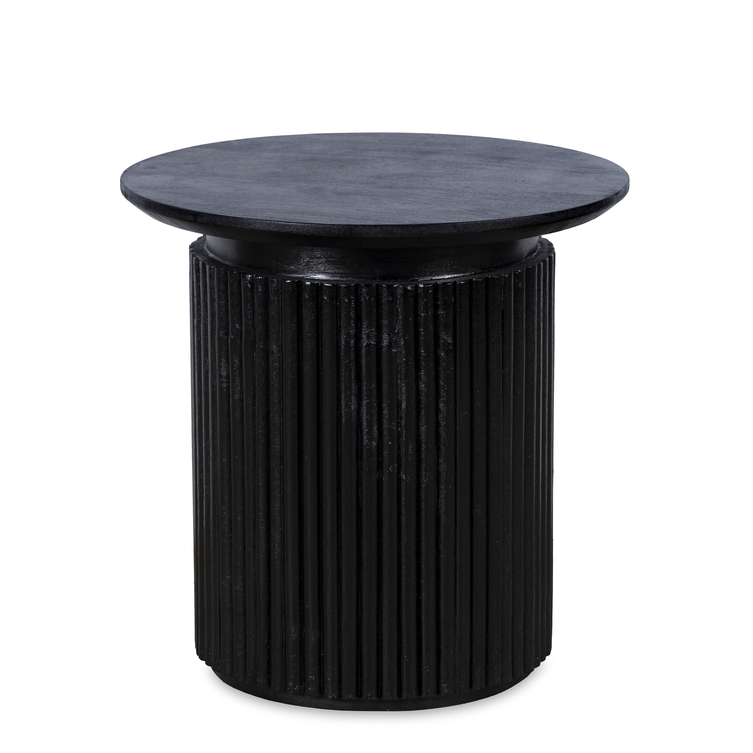 Bijzettafel Fulskor zwart mangohout EB610B scaled 1